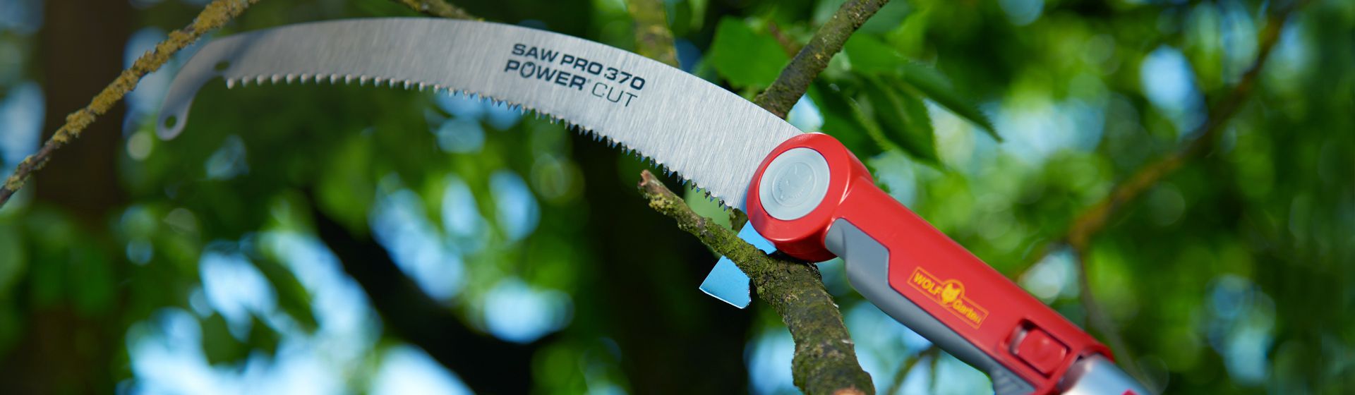 Wolf-Garten Astsäge Saw Pro 370 im Einsatz bild