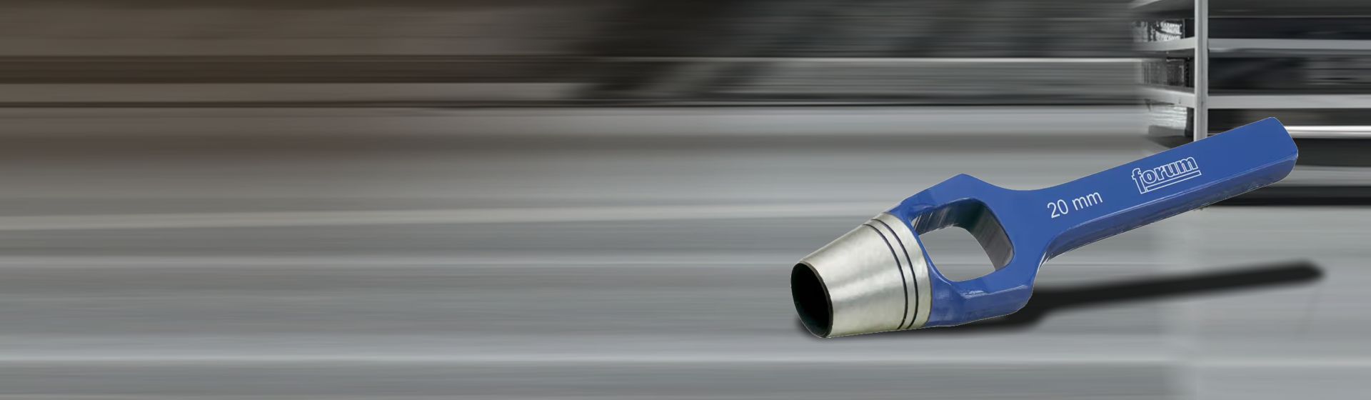 Blaues Forum Henkellocheisen bild