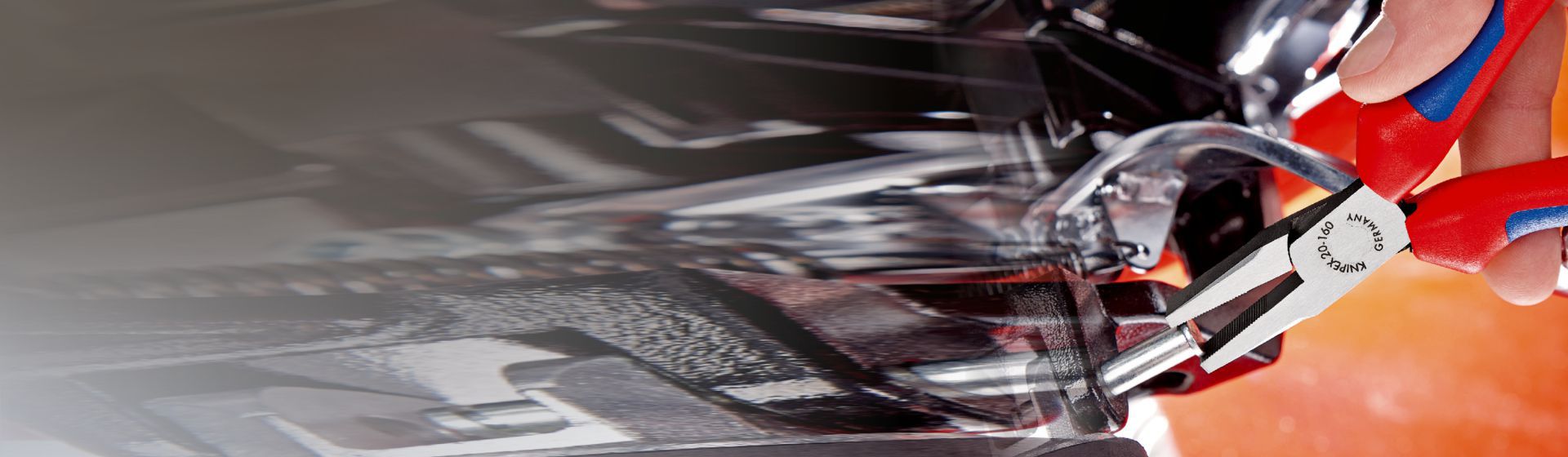 Knipex Flachzange in Nahaufnahme bild