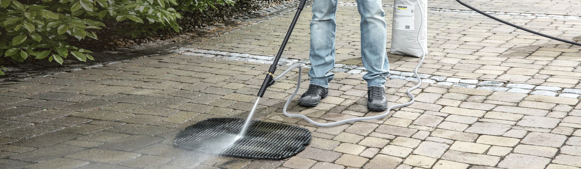 Kärcher Sandstrahl-Zubehör in Aktion bild