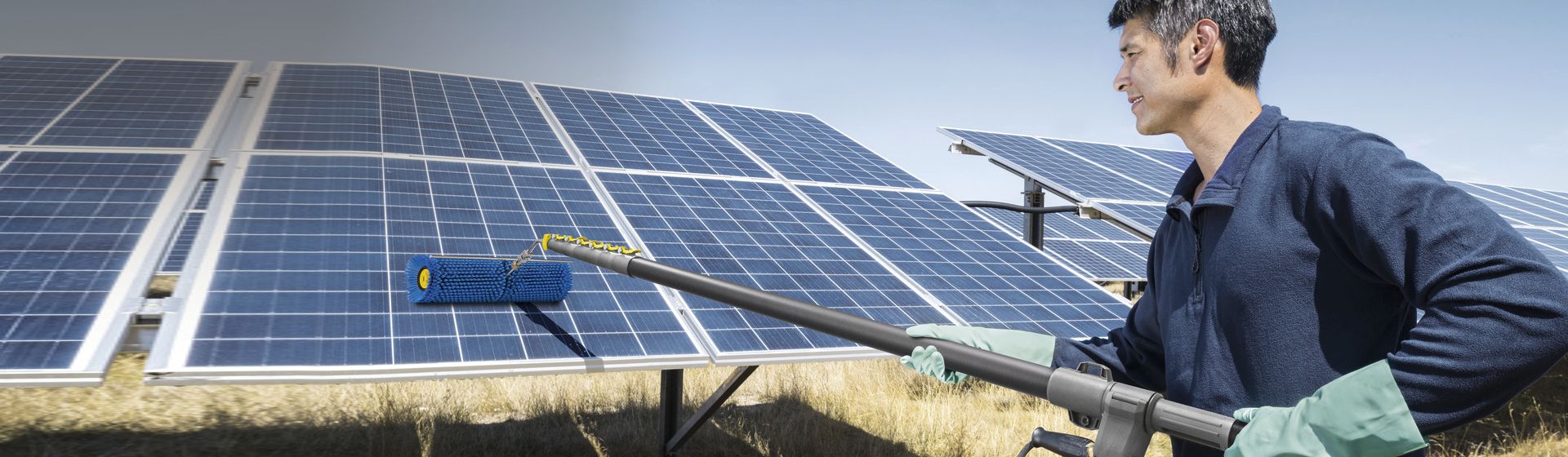 Kärcher iSolar System in Aktion bild