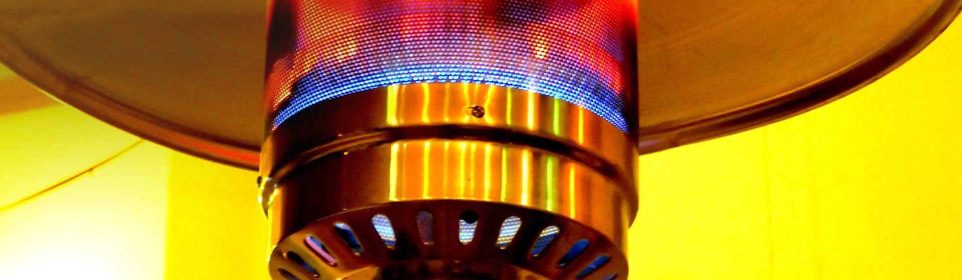 Heizstrahler in Nahaufnahme bild