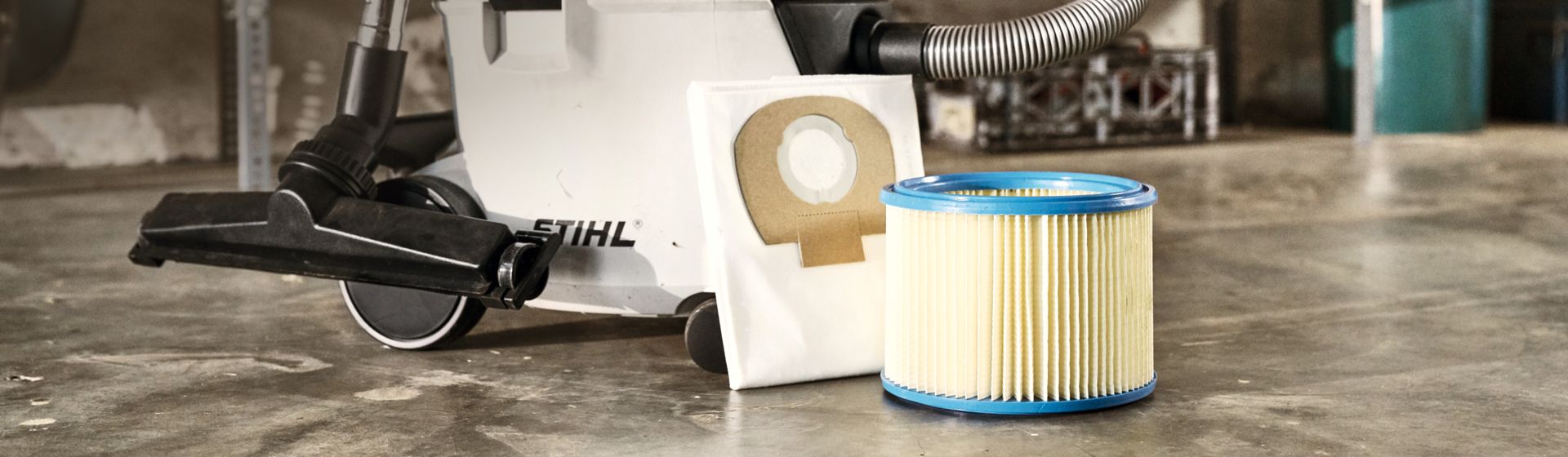 Stihl Mehrzwecksauger mit Filter + Staubsaugerbeutel bild