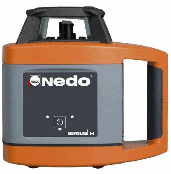 Produktbild Nedo Rotationslaser-Set SIRIUS 1 H Laserklasse 2 Inkl. ACCEPTOR MAXX Stativ Flexilatten-Set