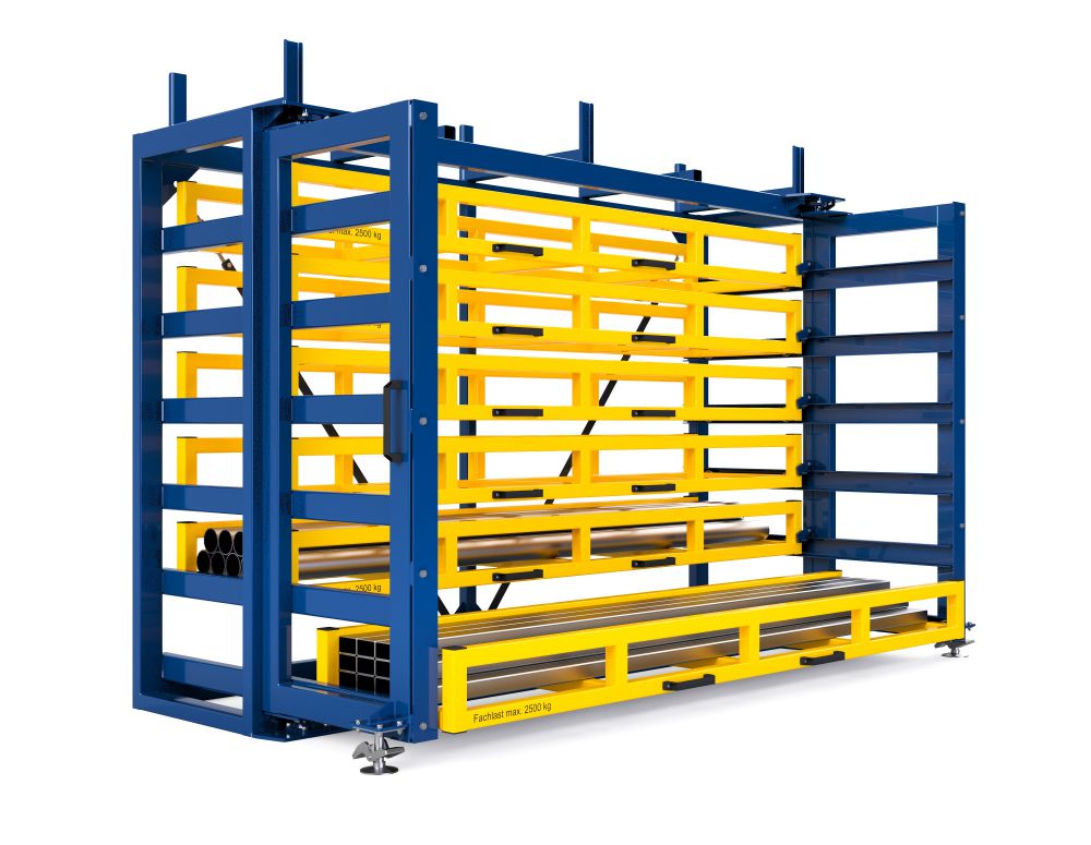 Produktbild RR Kassetten Schubfachregal Typ RKS-DS 800/7 3420x1340/2015x2460 mm RAL 1023