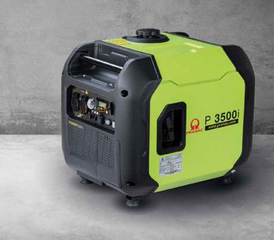 Produktbild strom und energie werbeblock pramac stromerzeuger