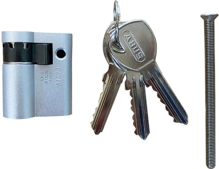 Produktbild Volberg Halbzylinder gleichschließend inklusive 3 Schlüssel