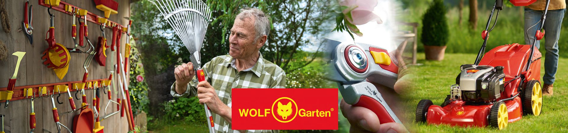 Bild Einblick in das Wolf-Garten Sortiment