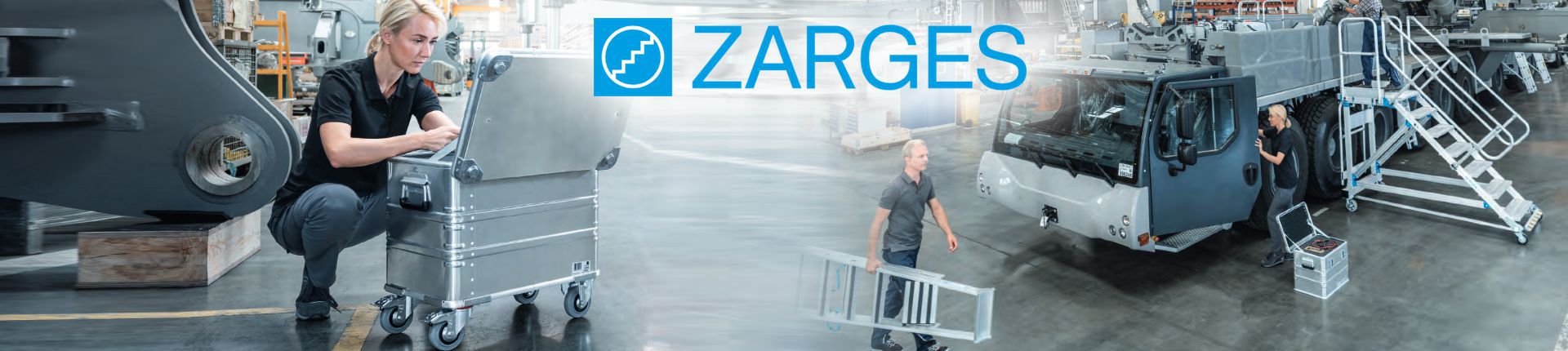 Bild Einblick in das Sortiment von Zarges