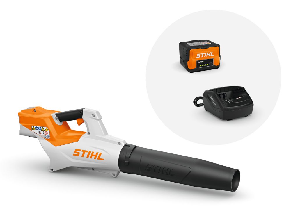 Produktbild STIHL Akku Laubbläser BGA 50 mit Akku AK 20 und Ladegerät AL 101