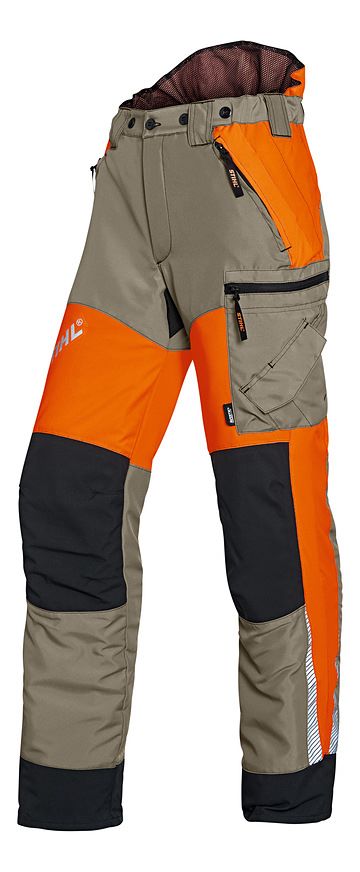 Produktbild STIHL Bundhose Dynamic Vent mit Schnittschutz Gr. L-6 beige