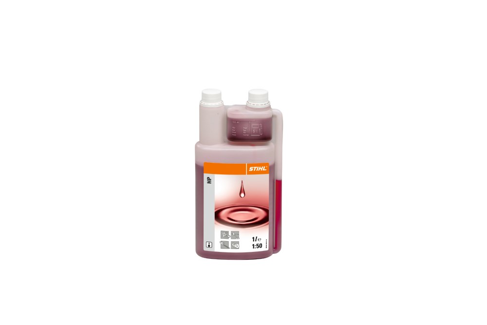 Produktbild STIHL Zweitaktmotorenöl HP 1 Liter Dosierflasche für 50 Liter Kraftstoff