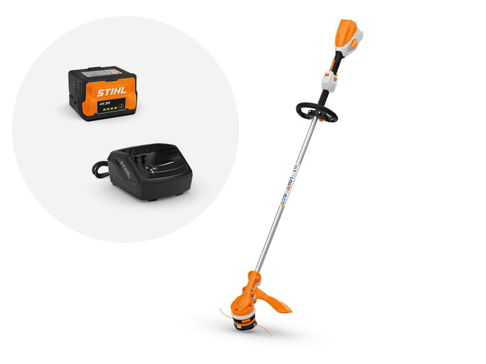 Produktbild STIHL Akku Motorsense FSA 70 R mit Akku AK 20 und Ladegerät AL 101