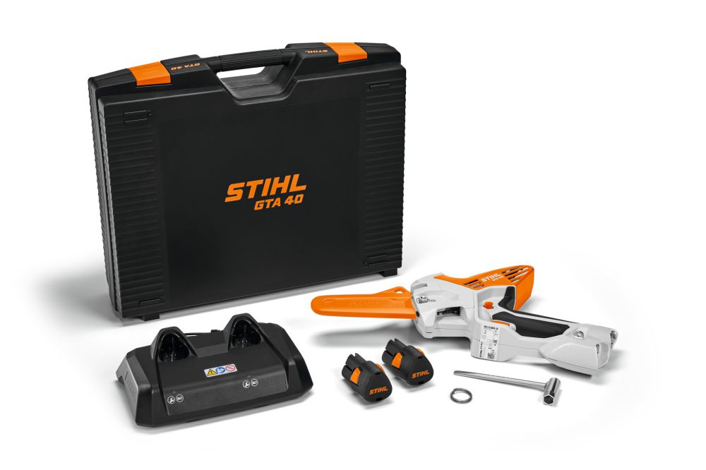 Produktbild STIHL Akku Gehölzschneider GTA 40 Set mit 2 x AS 2 und AL 5-2 und Koffer