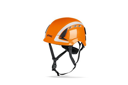 Produktbild Stihl Helm orange mit guter Belüftung