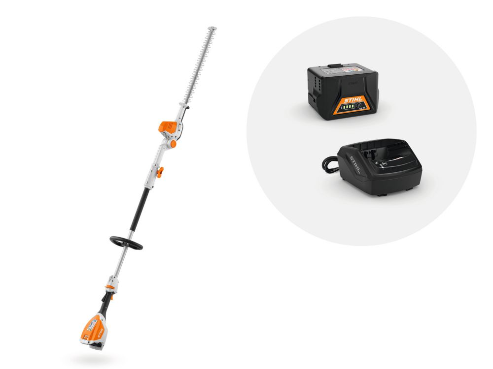 Produktbild STIHL Akku Heckenschere HLA 56 mit AK 20 und Ladegerät AL 101 bild 2