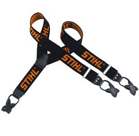 Produktbild Stihl Hosenträger zum Knöpfen schwarz orange