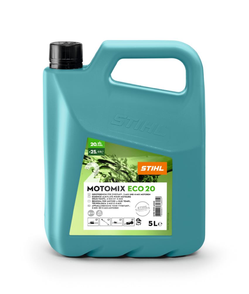 Produktbild STIHL Moto Mix Eco 20 Kanister 5 Liter für 2 Takt Motoren