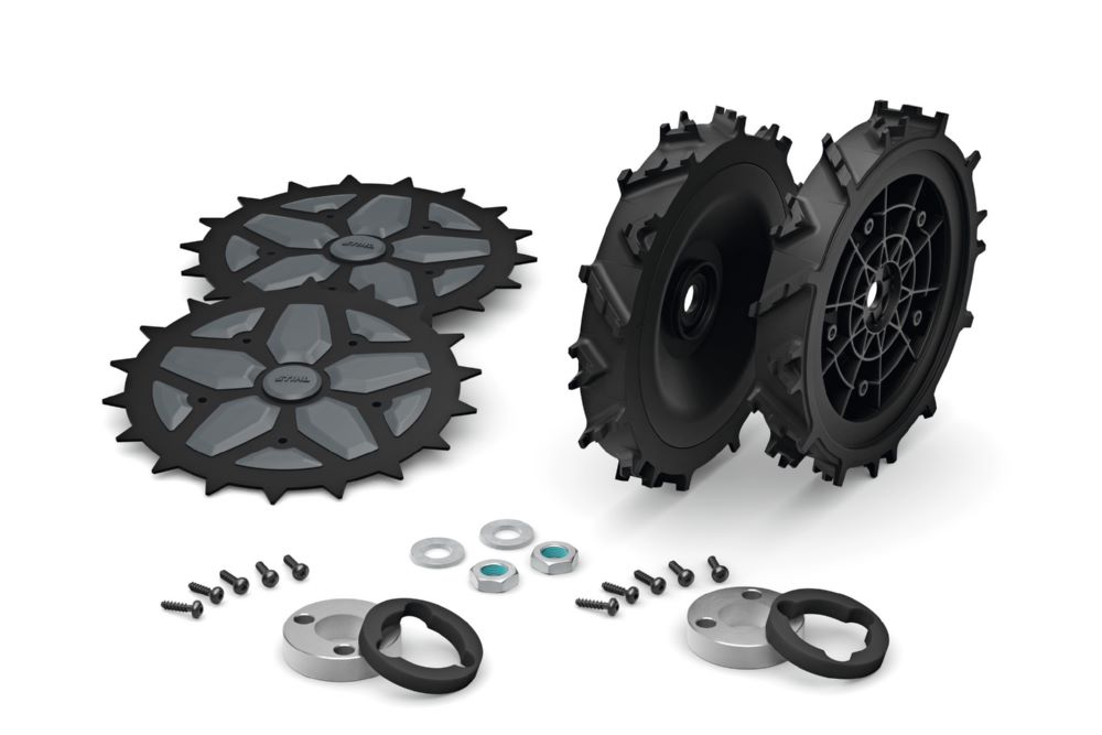 Produktbild STIHL Traktionsräder Upgrade Kit 13 iMOW für iMOW Rasenmähroboter