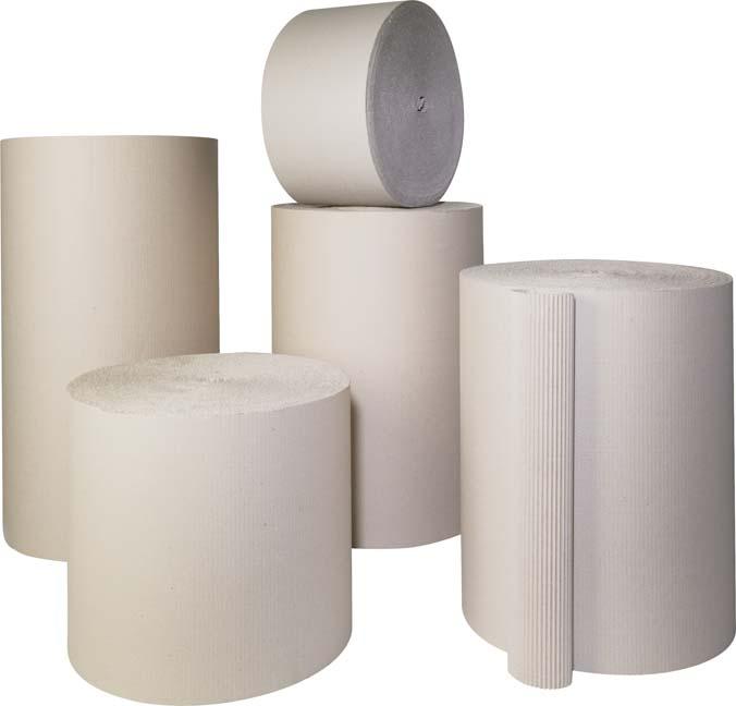 Produktbild Trans-Pak Rollenwellpappe 1-wellig, 500mm breitx70lfm, 80g/qm bild 2