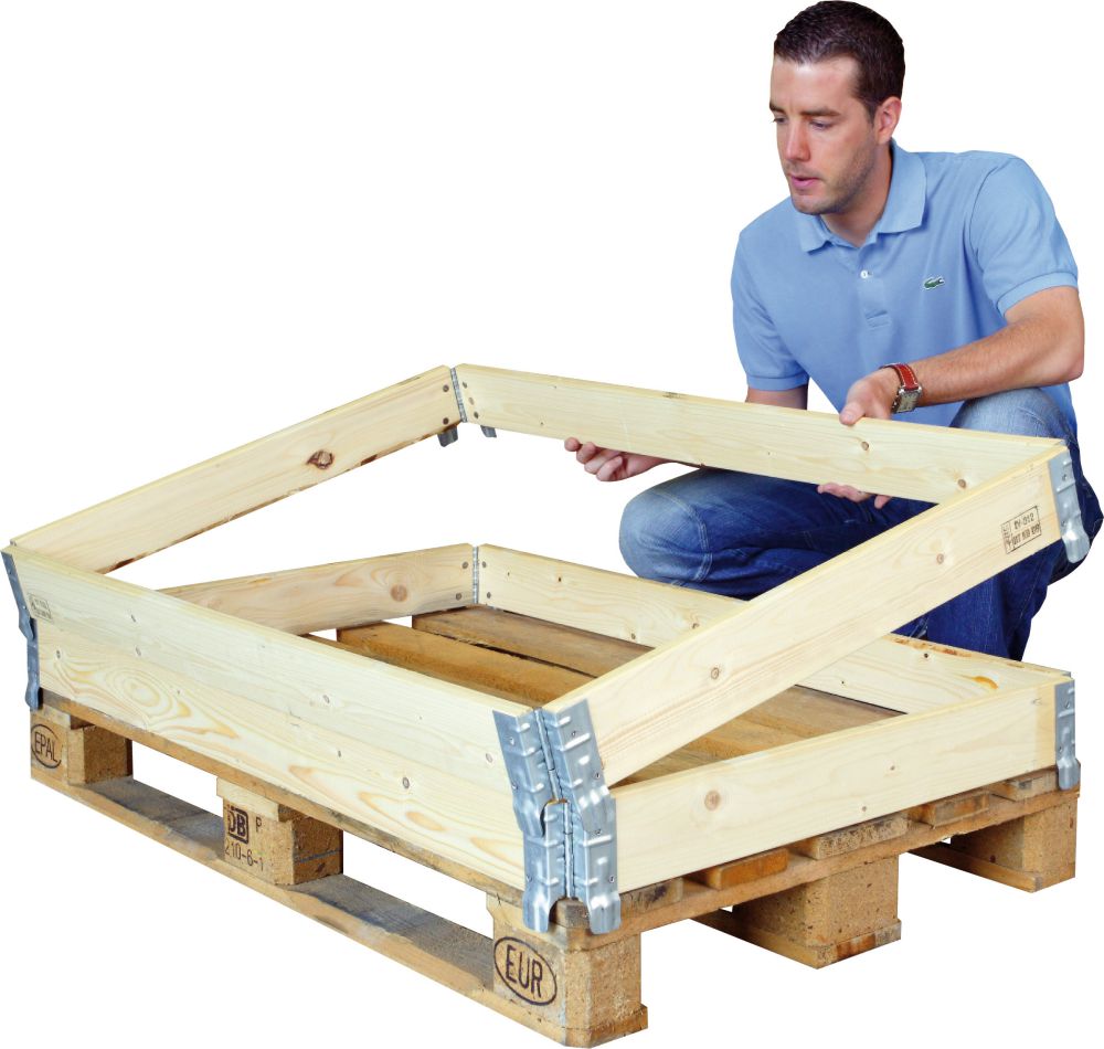 Produktbild Trans-Pak Holzaufsetzrahmen VE5 1200x800x200mm, IPPC