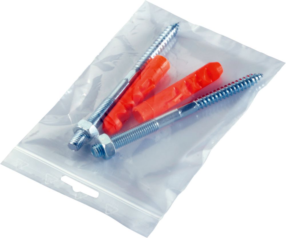 Produktbild Trans-Pak Druck-Verschlussbeutel 120x170mm,50my,VE1000 bild 1