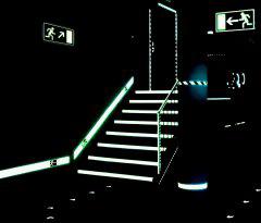 Produktbild Schild Alu 105x297 mm Notausgang bild 2