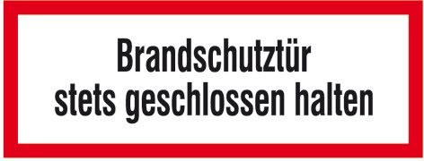 Produktbild Brandschutztür geschl. h.PVC-Folie, selbstklebend