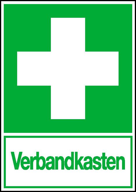 Produktbild Schild Folie 300x200 mm Verbandkasten