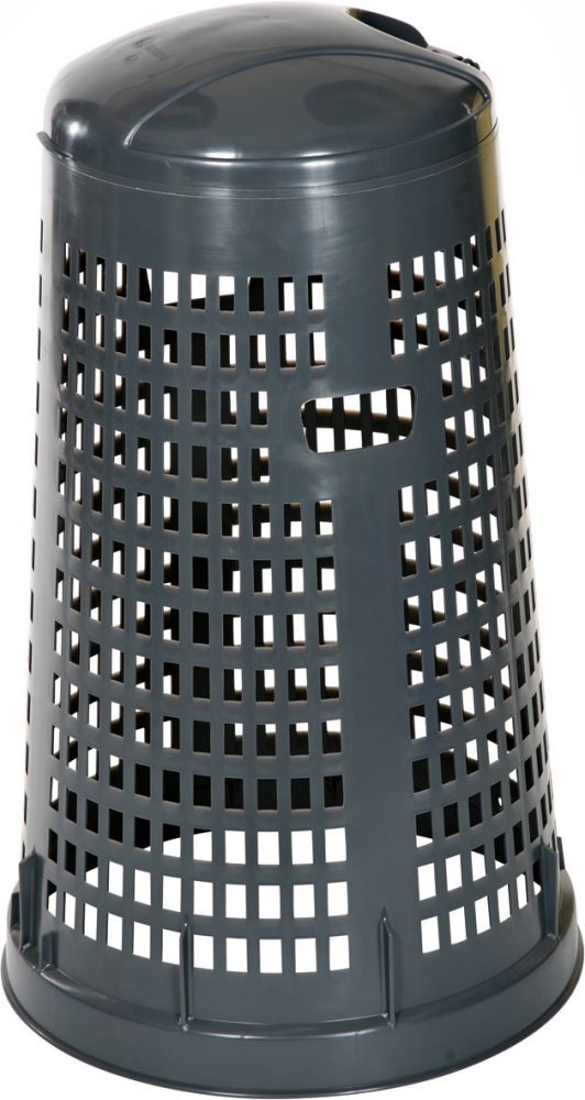 Produktbild Abfallsammler Korb grau
