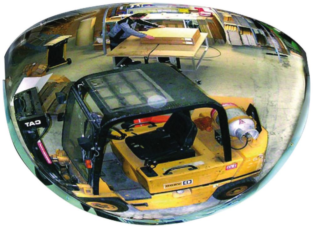 Produktbild Dancop Kuppelspiegel Viertelkugel D100cm bild 1