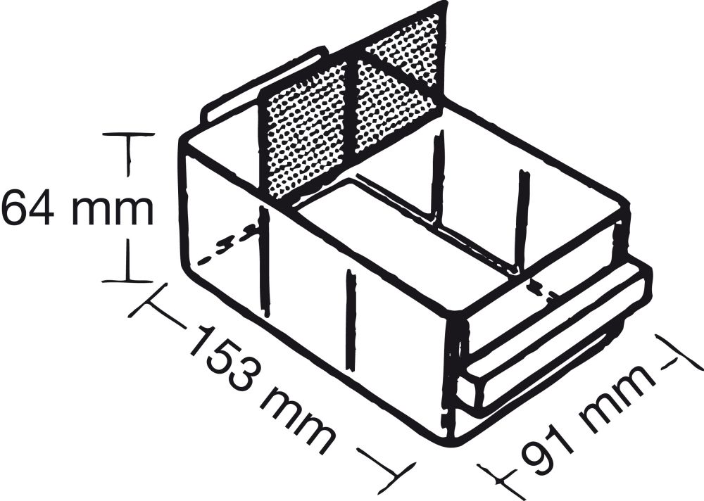 Produktbild C Trennwand Satz a 24 Stk. für Schublade Typ