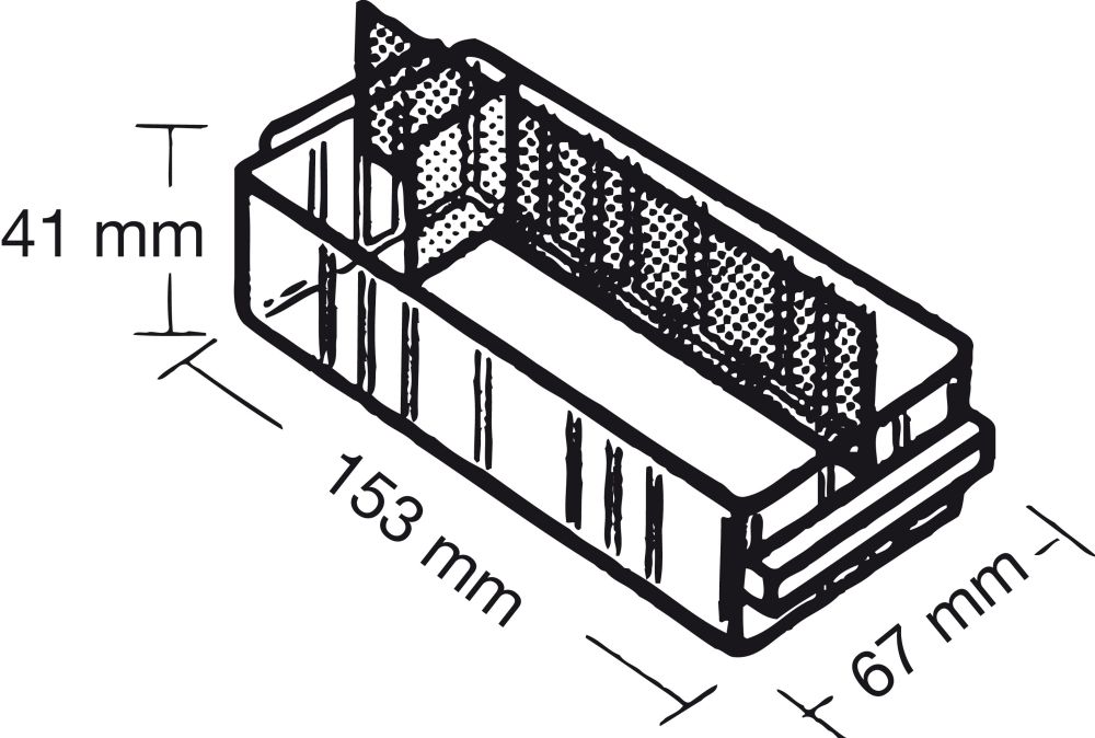 Produktbild Raaco Trennwand Satz a 24 Stk. für Schublade Typ B