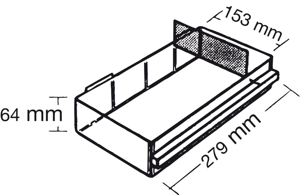 Produktbild Raaco Etiketten Satz a 8 Stk. für Schublade Typ E