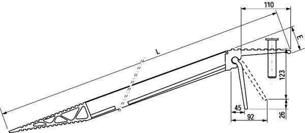 Produktbild Altec Verladeschiene-Aluminium L2500mm bild 3