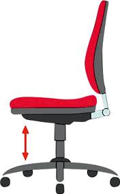 Produktbild Arbeitsstuhl All-In-One 2 m.K-Leder sw9643-2571 bild 6