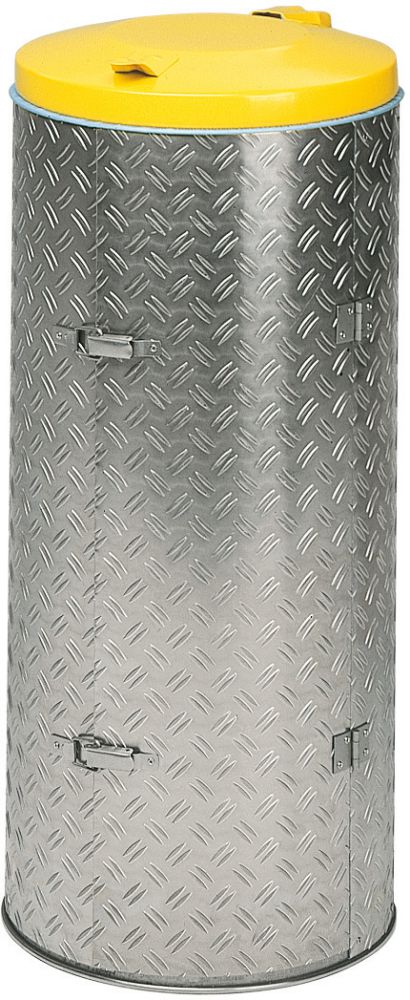 Produktbild Var Abfallsammler 120 l Doppeltür Deckel gelb bild 1