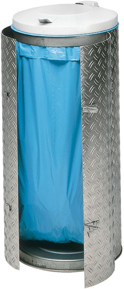 Produktbild Var Abfallsammler 120 l Doppeltür Deckel grau