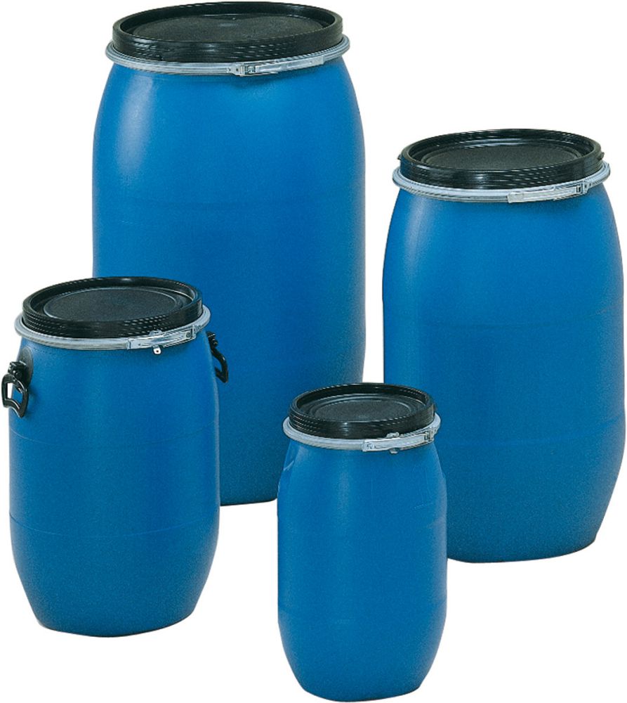Produktbild Graf Weithalsfass 60 Liter 640 mm hoch blau