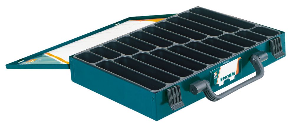 Produktbild E-NORM Montagekoffer leer,20 Fach