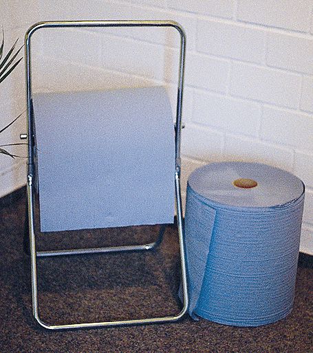 Produktbild Katrin K-Rolle Putzrolle blau 3-lagig 38x36cm 1000 Blatt