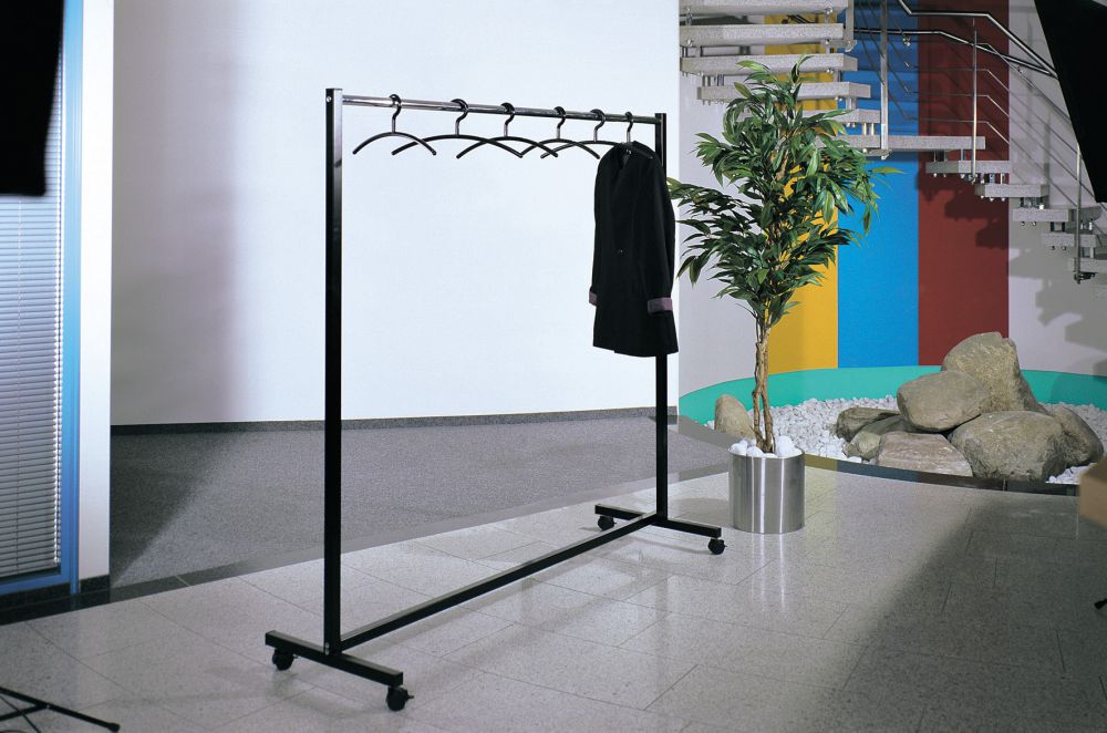 Produktbild Kerkmann Kleiderbügel Kunststoff schwarz Satz a 10 Stück