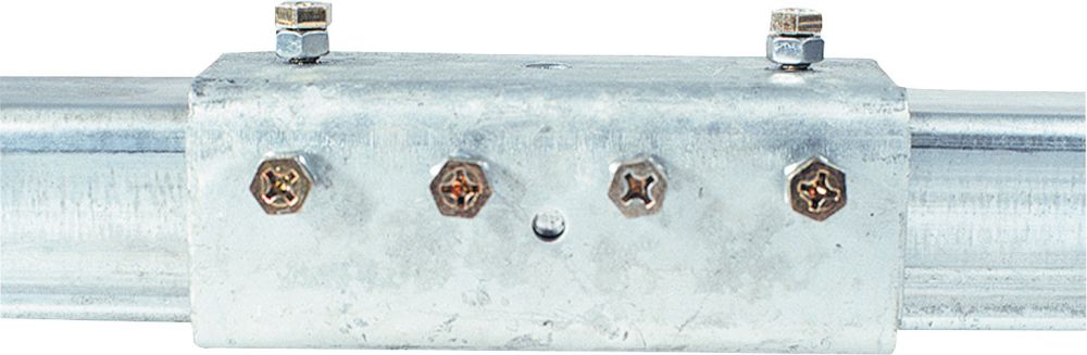 Produktbild Sinotec Schienenverbinder f. C-Profil, grau