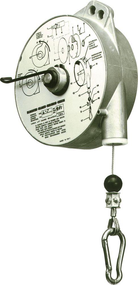 Produktbild Federzug Typ 9321 2-4 kg 2,0 m