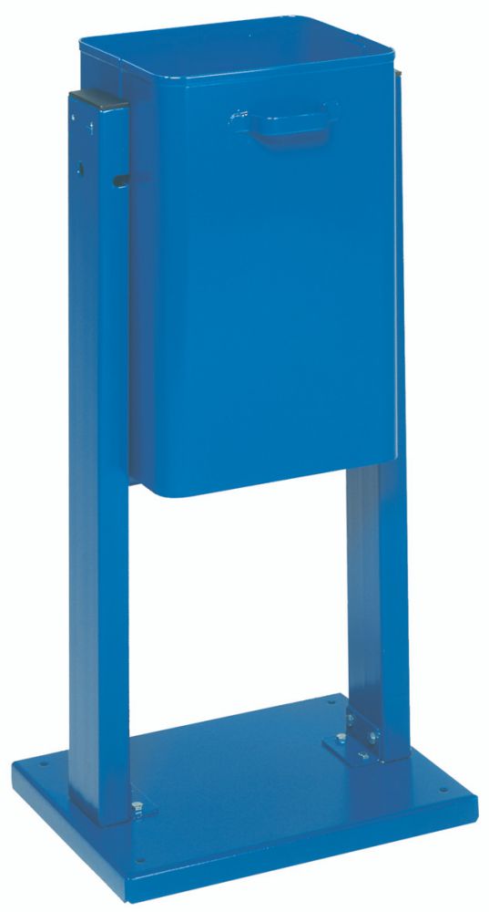 Produktbild Var Abfallbehälter m. Dach 430x315x990 mm blau