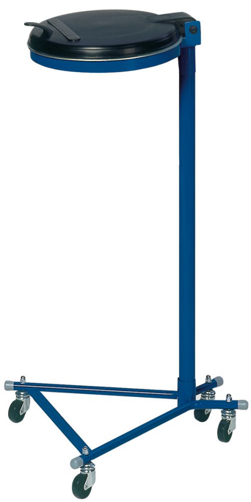 Produktbild Var Abfallsammler 120 l blau fahrbar 4 Rll. KS-Deckel