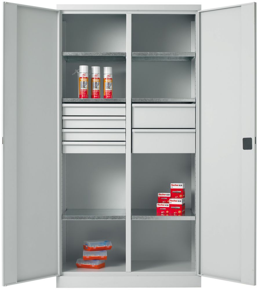 Produktbild Orgami Stahlschrank RAL7035/50121950x1200x500 6FB 6SL