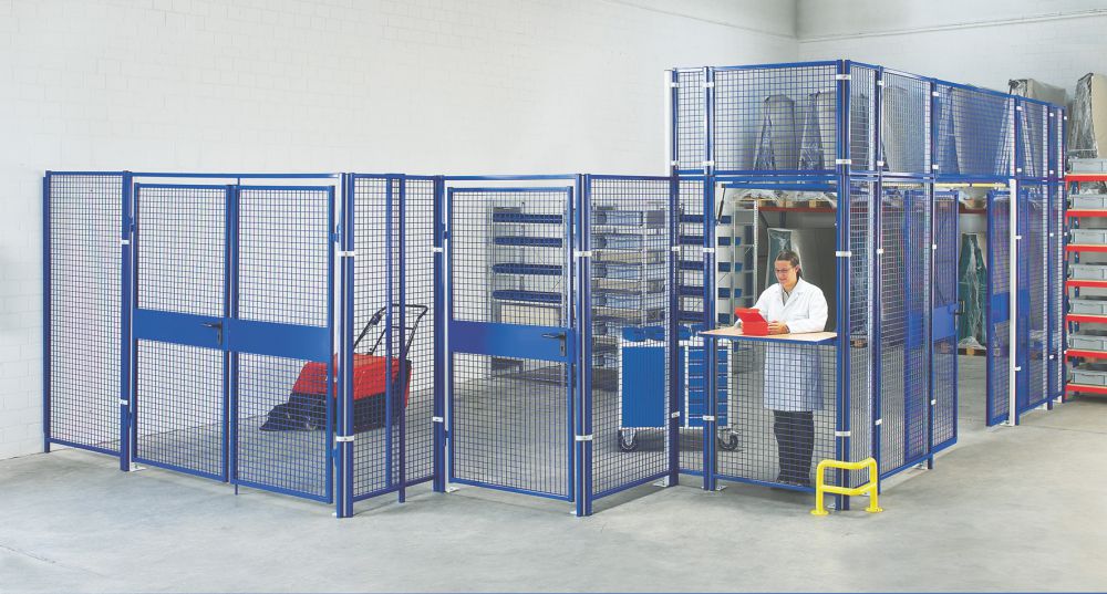 Produktbild TTS Endpfosten H2200 mm Trennwand-System Vario