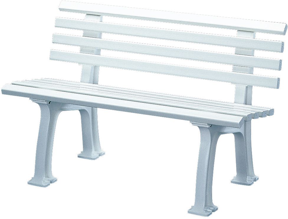 Produktbild Blome Bank Mod. Ibiza 2 Sitzer weiß 120 cm