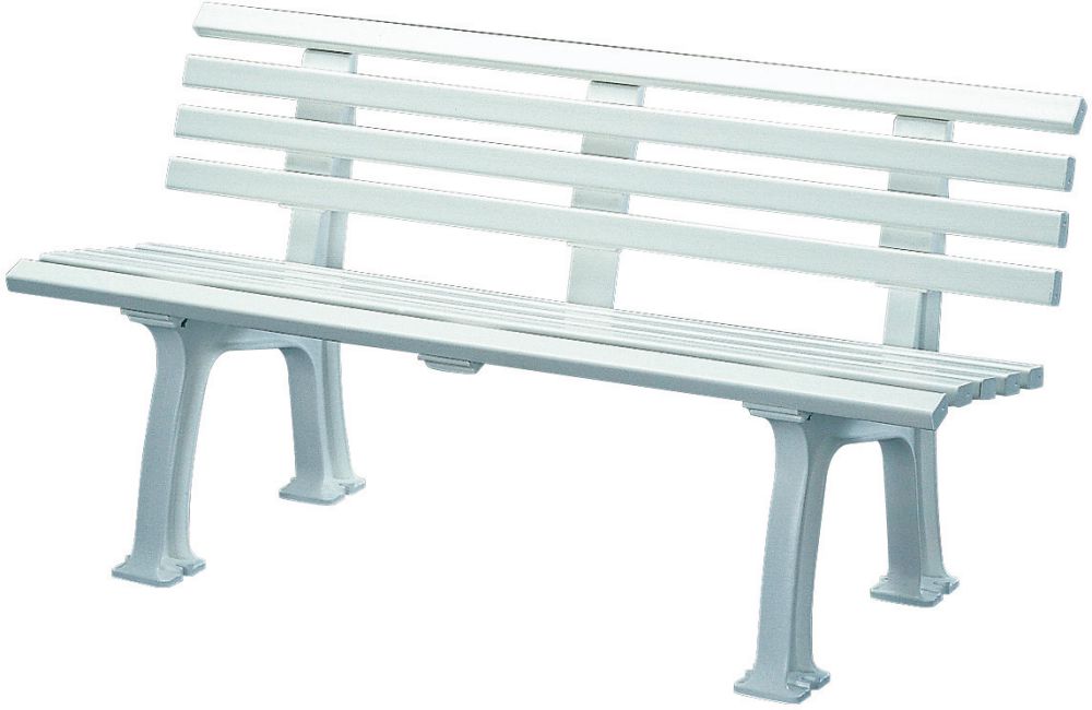 Produktbild Blome Bank Mod. Sylt 3 Sitzer weiß 150 cm